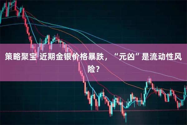 策略聚宝 近期金银价格暴跌，“元凶”是流动性风险？